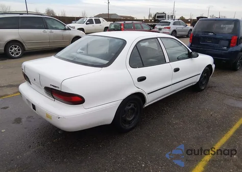 1996 Geo Prizm Lsi z USA, uszkodzony, nr VIN 1Y1SK5265TZ042399
